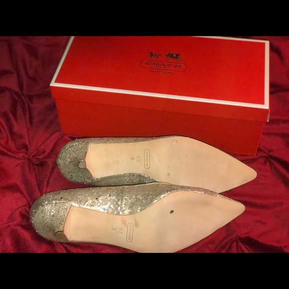 Women's Coach Monroe Glitter Platinum - Picture 4 of 5